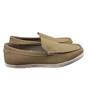 Mutual Weave Tan Slip-On Loafers for Men Size 13